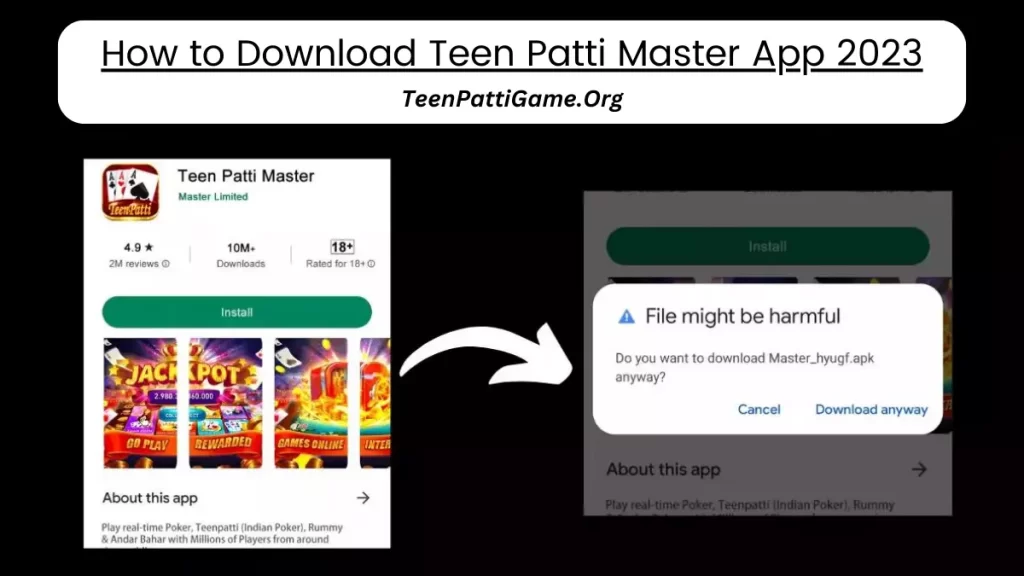 How to Download Teen Patti Master App 2023