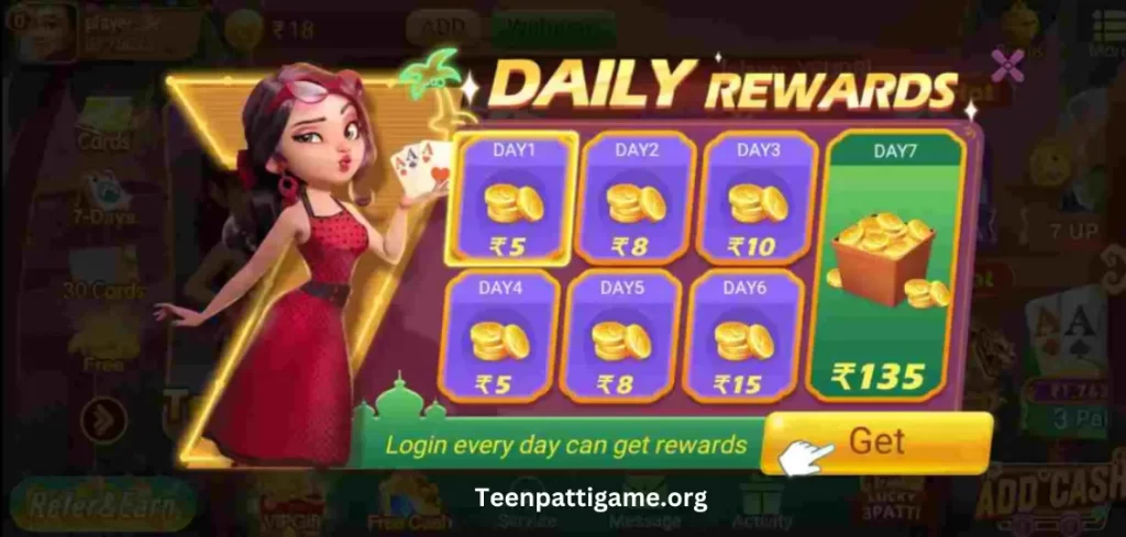 List of all the bonuses available in Teen Patti Master