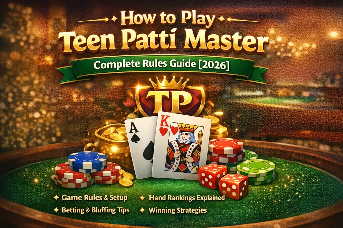 How to Play Teen Patti Master Complete Rules Guide [2026]