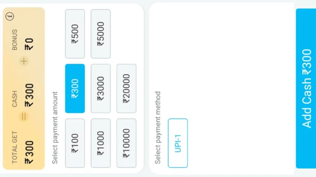 How to add cash in teenpatti master